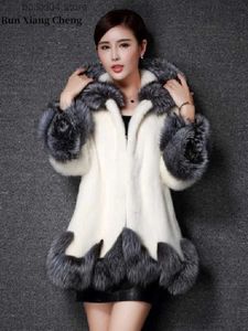 Women's Fur Faux Fur 2023 Autumn and Winter Free Shipping Classic Luxury Cold and Warm Protection Fur Vest High Street Casual Style Soft Fur Coat T231003