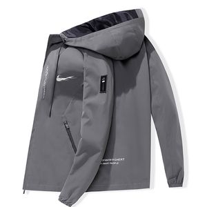 Marka Erkek Ceket Erkek Kadınlar Sıradan Paltolar Siyah Mavi Windbreaker Fashion Erkek Tasarımcı Ceket Dış Giyim kapüşonlu Giysiler Boyutu M-5XL