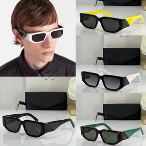 Moda óculos de sol feminino e masculino óculos de sol personalidade carta design multicolor marca óculos tomada de fábrica promocional especial de alta qualidade com caixa PR 09Z