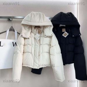 Tasarımcı moda lüks loewees üst süveter ceketler erkek kadın kış minimalist ceket klasik ekmek pamuk aşağı ceket gündelik gerçek kürk yün ceket