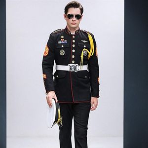 Весенне-осенний костюм капитана ВМФ, качественная униформа моряка, роскошный круизный лайнер, костюмы охранников, шляпа, куртка, брюки, Acces226N