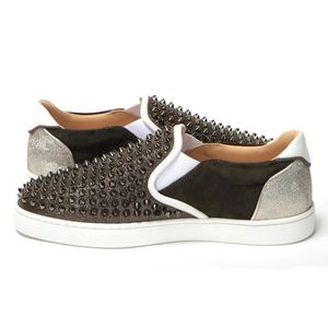 Mens Winter Casual Ayakkabı Alpino Versiyonu Denizci Tekne Orlato Spikes Flats Ayakkabı Slip-On Loafers Tekneleri Düz Eğitmenler Kutu ile Lüks Tasarımcı