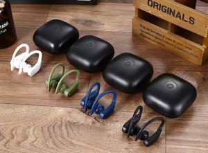 Power Pro Earhook Bluetooth 5.0 Gerçek Kablosuz Kulaklık TWS EARBUDS Spor Kulaklıkları Şarj Cihazı ile Kulak Kancası