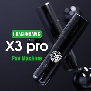 Dragonhawk X3 Pro Беспроводная ручка для татуировки Профессиональная машина с роторным двигателем WQP-203