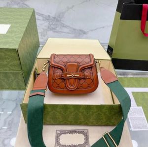 Bolsas retrô clássicas, bolsas de ombro de designer, bolsas de mão de couro, bolsa vintage com correias, 4 estilos com caixa