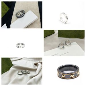 Новые модные кольца Аксессуары для платья Модные кольца Кольцо для мужчин и женщин Унисекс Призрак Дизайнерские кольца Подарки на день рождения для женщин Ювелирные изделия Размер HK с коробкой