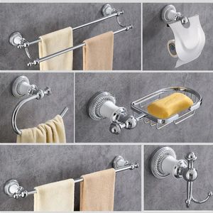 Banyo Aksesuar Seti Bronz Krom Banyo Aksesuarları Donanım Set Raf Çapraz Çubuk Havlu Halka Giysileri Hook Duş Sabun Bulma Raf Tuvalet Fırçası 231007