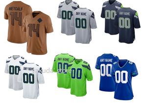 Dhgate Özelleştirilmiş Futbol Formaları Adams Smith-Njigba Largent Easley Bosworth Fan Wilson Smith Woolen Diggs Kennedy Collier Reed Yakuda Online Mağaza Jersey