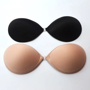 Sexy push up sutiã invisível feminino auto adesivo silicone fechamento frontal sem alças invisível íntimos 400 pares ll