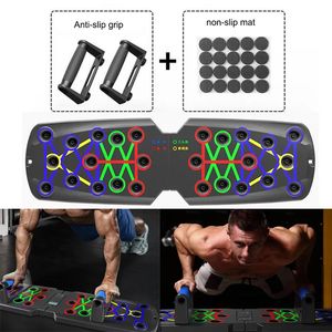 PushUps Stands Foldable PushUp Board At Home Push Up Exercise Portable Sport Fitness Equipment Abdominal Biceps Brachii Muscle Chest Training 231007