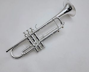 Yeni Marka Kıdemli Avusturya Schagerl 600S Gümüş Kaplama Profesyonel Trompet Müzik Enstrümanları