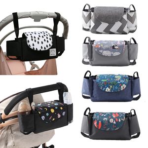Dining Chairs Seats Stroller Bag Pram Organizer Baby Accessories Cup Holder Cover borns Trolley Portable Travel Car Bags For Carriages Universal 231007