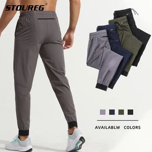Other Sporting Goods Elastic Men Sports Running Trousers Workout Jogging Gym Sport Joggers for Casual Fitness Sweatpants 231009