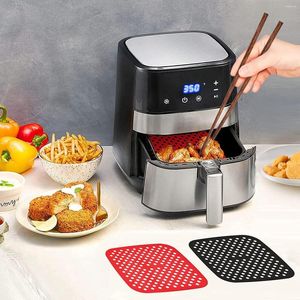 Double Boilers Air Fryer Silicone Mat Kitchen Accessories Non-stick Baking Pastry Tools Bakeware Oil Mats Cake Grilled Saucer