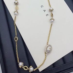 Siyah gerdanlık kolyeler kadın butik tasarımcı kolye 925 gümüş yüksek kaliteli mücevher şeridi kaplama kaplı İnci Aşk Kolye Kolye