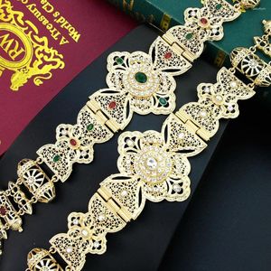Cinture Neovisson Marocco Nappe fatte a mano di alta qualità Cintura di corda Sposa Gioielli da sposa Cristallo Arabo Caftano Cintura Regalo d'amore