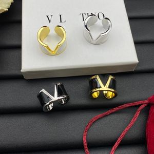 Lüks marka açık yüzük büyüleyici tasarımcı mücevher yüzüğü yenilik kadınsı stil çift hediye seçimi kalitesi sevgililer ve şükran günü datlama y23373