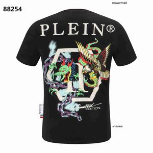 Casual Plein Hip Philipps pp RUND Hochwertige STEINE Männer NECK Streetwear T-Shirt SS GOTHIC Hop Skull T-Shirt Herren T-Shirts Top klassische T-Shirts PB 16637 JRH1