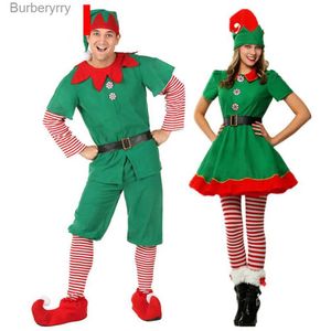 Tema Kostümü Noel Yeşil Elf Giyim