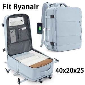Школьные сумки Рюкзак 40x20x25 Ryanair Travel для женщин и мужчин Личные вещи для деловых поездок Ноутбук Weekender 231010
