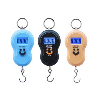 Household Scales 20pcs English Version Straight Portable Electronic Scale 50kg Express Parcel Gourd Hand 231010