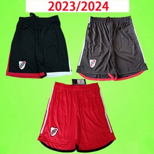23/24 River Plate soccer shorts 2023 2024 football pants DE LA CRUZ QUINTERO BORRE FERNANDEZ PRATTO PONZIO MENS S-2XL red black home away third fourth 2025