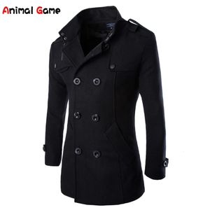 Mens Trench Coats Casaco de Inverno Coreano Moda Autumnwinter Lã Casual Lã para Mulheres Plus Size Jaquetas Homem Roupas Masculinas 231010