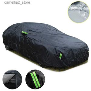 Car Covers Universal Suv/sedan Full Car Covers Outdoor Uv Waterproof For Parasols For Cars Sun Shade Auto Tuning Portable Garage Tent Car Q231012