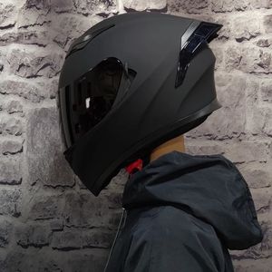 Bisiklet kasetleri marka orijinal jiekai 316 yüksek kaliteli tam yüz motosiklet kask erkekler yarış nokta kapakete casqueiro casque 231109