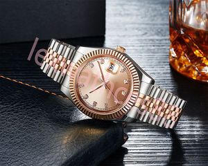 Luxo Novo Brand Famous Top Watches Designer Mens Womenswatch Aço Men Sports Sports Business Funds Aparência elegante e embalagem requintada