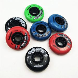 Inline Roller Skates 84A Street Invaders Skating SEBA Wheel 80 76 72MM Patines Tire For Roller FSK Inline Skates Wheel for SEBA HV 4 Pieces/lot 231012