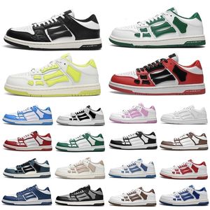 Дизайнер Skel Top Low Mens Rode Shoes Casual Shoes White Pink Orange Green Light Grey Bread Breed Bred Yellow Navy Woman