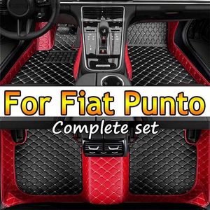 Floor Mats Carpets Custom Made Leather Car Floor Mats For Fiat Punto 2007 2008 2009 2010 2011 2012 2013 Carpets Rugs Foot Pads Accessories Q231012