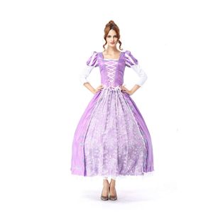 Cosplay Erwachsene Frauen Deluxe Prinzessin Rapunzel Kostüm Halloween Märchen Tangled Cosplay Fancy Dresscosplay