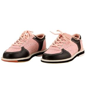 Bowling Bowling Supplies Women Bowling Shoes Sneaker Flat Indoor Sports Shoes Woman Breathable Leather Shoes for Bowling 231011