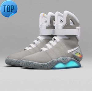 shoes big size us 13 boots Designer Authentic Air Mag Back To The Future Sneakers Marty Mcfly Led Shoes Lighting Up Mags Sneake mens shoes sneakers men sneakers no VFA6