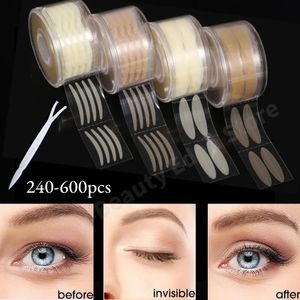Other Makeup Eyelid Tape Eye Lift Double Sticker Clear Beige Color Natural Invisible Fold Stripe Big Eyes Beauty Tools 231013