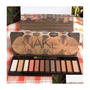 Тени для век Марка теней для век 12 Color Decay City Palette Naked Reloaded Honey Тени для век Макияж оптом 230712 Здоровье Красота Макияж Ey Dhfo9