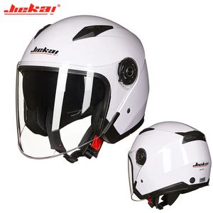 Bisiklet kaskları erkek motosiklet yarım çift lens scooter moto kask casco köyü kapakete de moto motocross 231012