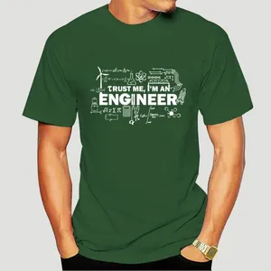 Мужские футболки «Поверьте мне, я инженер», черная футболка, размер S-5XL, хлопковый топ, футболка с рождественскими подарками, 1364J