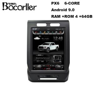 12 1 pollici stile Tesla Android 9 0 unità principale dell'automobile per Ford F-150 2014-2017 supporto multimediale dvd per auto Manuale automatico AC313H