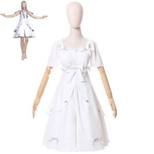Cosplay oyunu final fantasy xiv a alem ryne ryne minfilia cosplay kostüm anime saf beyaz cadı elbise Hallowen karnaval parti takım elbise