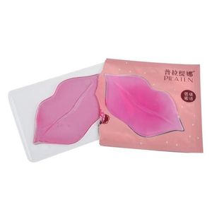 Lip Plumper Pilaten Crystal Collagen Mask Белковая женская пополняющая пленка Цветная анти-крекинг Прямая доставка Здоровье Красота Макияж для губ Dhtht