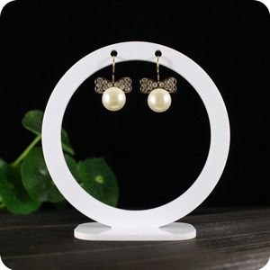 Round Earring holder stand jewellery display organizer door virtues earrings display earing holder case jewelry hand mannecan262a