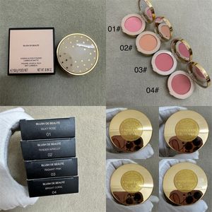 Lüks Marka Aydınlık Mat Yanaklar Gözler Allık Toz 5.5G Foundation Makyaj Bronzer Allık Preslenmiş Toz 4 Renk Yüksek Kaliteli Kız Yüz Güzellik Araçları