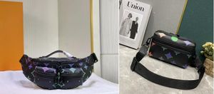 Дизайнерская мужская сумка COMET Messenger PM Luxurys Мужская сумка через плечо Черная кожа Borealis через плечо Ярко-фиолетовый неоновый зеленый Несколько кошельков Двойная молния M22495 dhgate