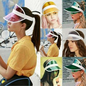 Beralar Beach UV Şapka Kadınlar için Dağcı Şeker Playa Kızının Spor Vizörü Kadın Sombrero Erkekler Yaz Sunhat Golf Kapağı Tatil
