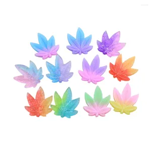 Dekoratif Çiçekler 50/20 PCS Gradient Flatback DIY el yapımı mücevher küpeleri için düz arka cabochon saç tokası scrapbook