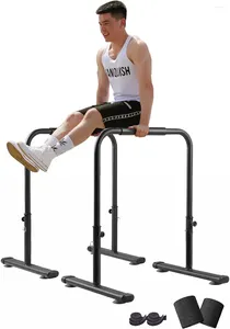 Dumbbells Dip Çubukları Güç Antrenmanı Fitness Stand İstasyonu Ev Gym için Fonksiyonel Tam Vücut Egzersizi Paralel Tricep Dips