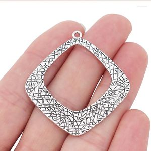 Kolye Kolyeleri 10 x Tibet Silver Boho Hollow Açık Büyük Etnik Aşiret Takılar DIY Küpe Mücevher Yapma Bulguları